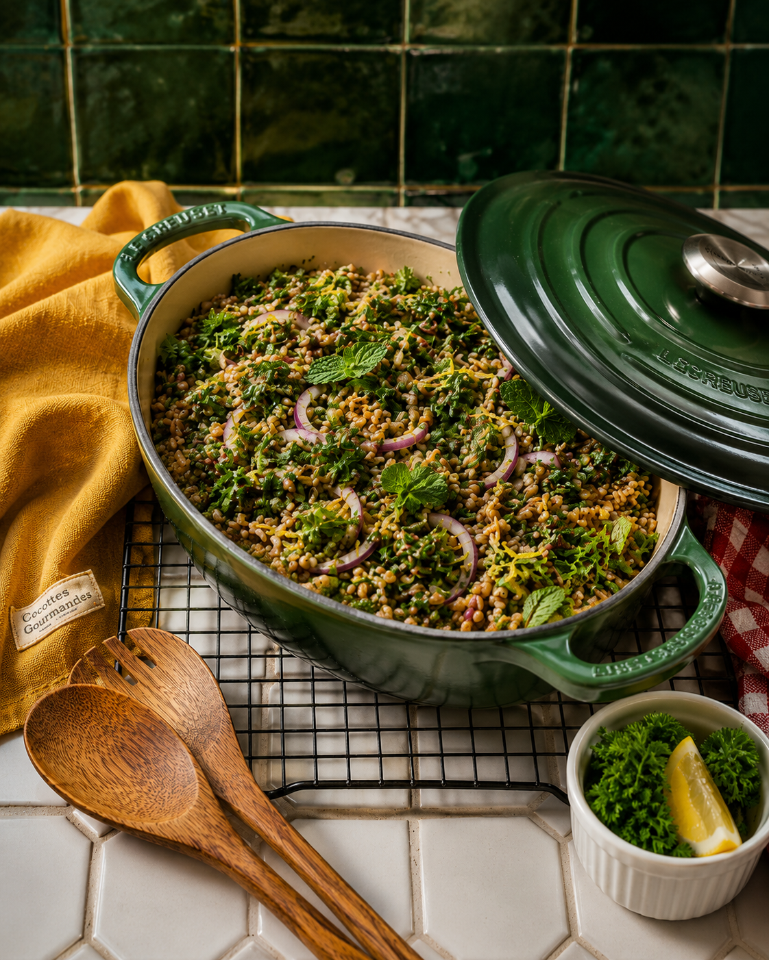 Salade d'épeautre
